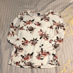 Floral print top